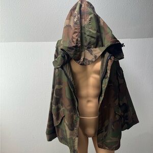 Zara Man oversized camo jacket